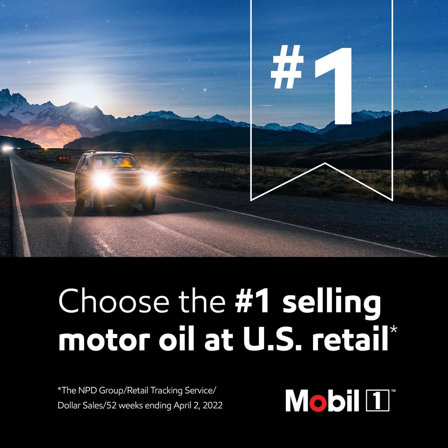High Mileage Full Synthetic Motor Oil 10W-40, 1 Qt (6 Pack)