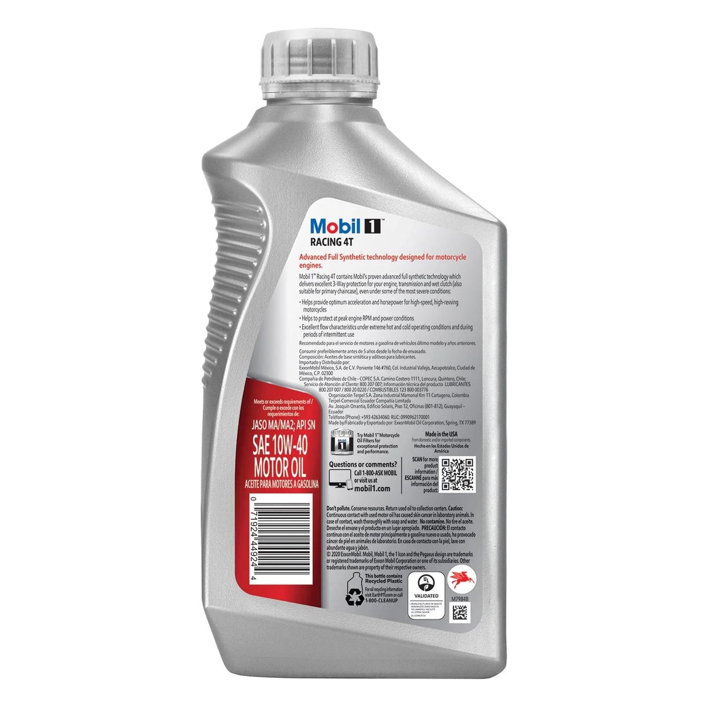 Kawasaki/Yamaha Oil Change Kit - Racing 4T 10W40, 4 Quart