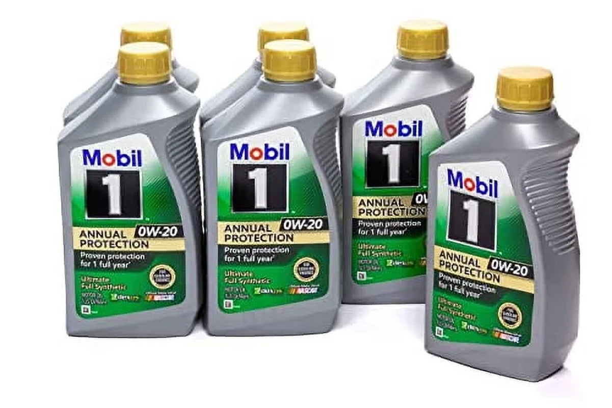 Annual Protection Ultimate Full Synthetic Motor Oil 0W-20, 1 Qt (6 Pack)