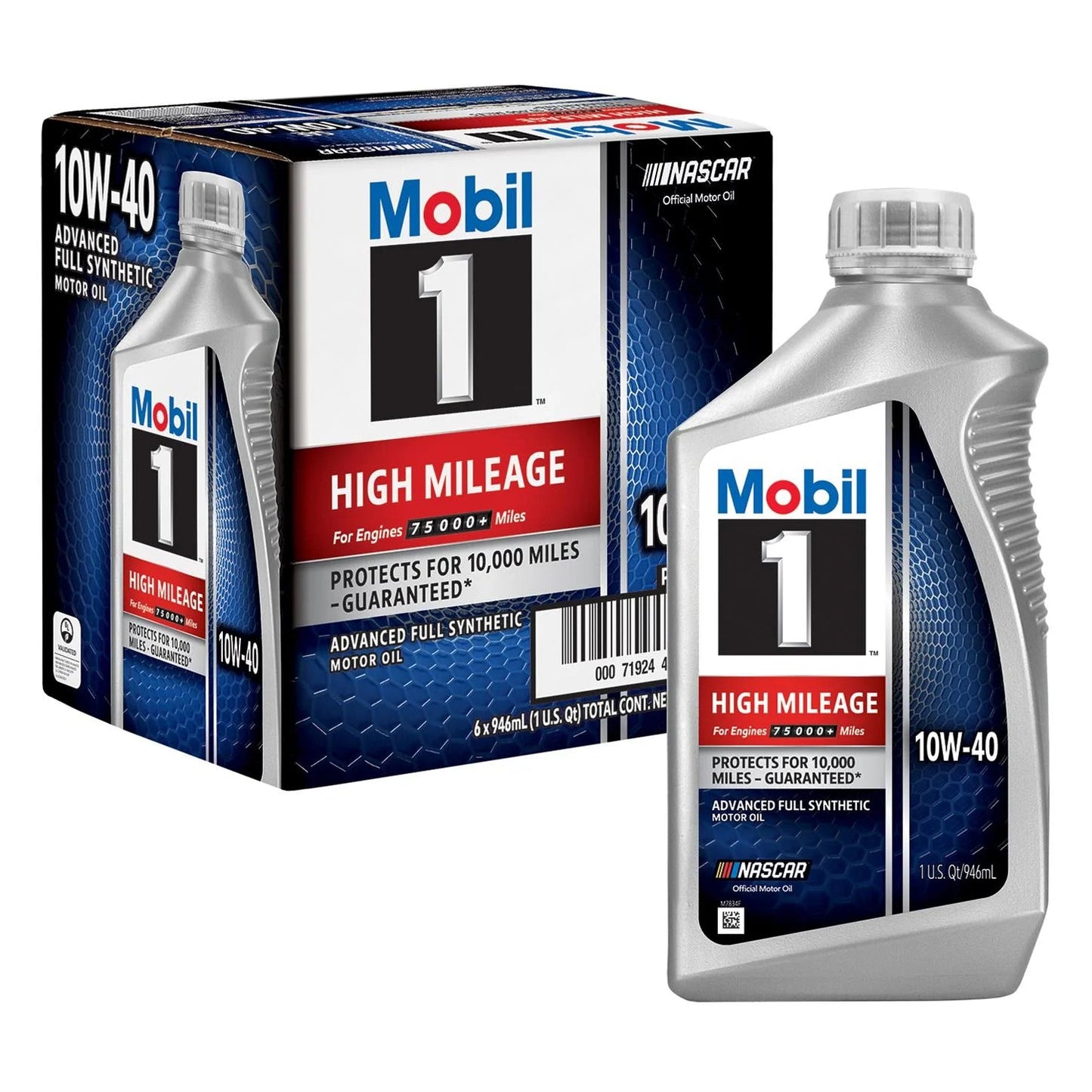 High Mileage 10W-40 Oil Change Kit for Small Block Chevy Engines, 6 Quart