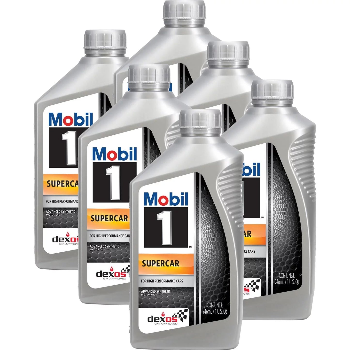 Supercar Full Synthetic Motor Oil, 5W-50, Dexos R, Case/6