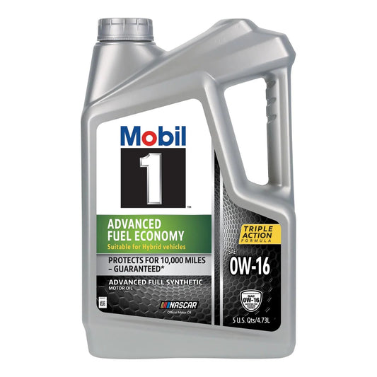 Advanced Fuel Economy Low Viscosity Full Synthetic Motor Oil 0W-16, 5 Qt ("Pack"3)