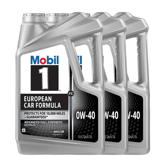 120760 FS European Full Synthetic 0W-40, 5 Qt, Case of 3