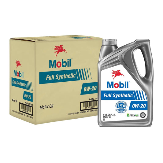 Full Synthetic Motor Oil 0W-20, 5 Qt ("Pack"3)