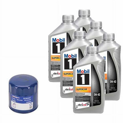 Dexos R 0W40/AC Delco PF48E Filter Oil Change Kit, 6 Qt.