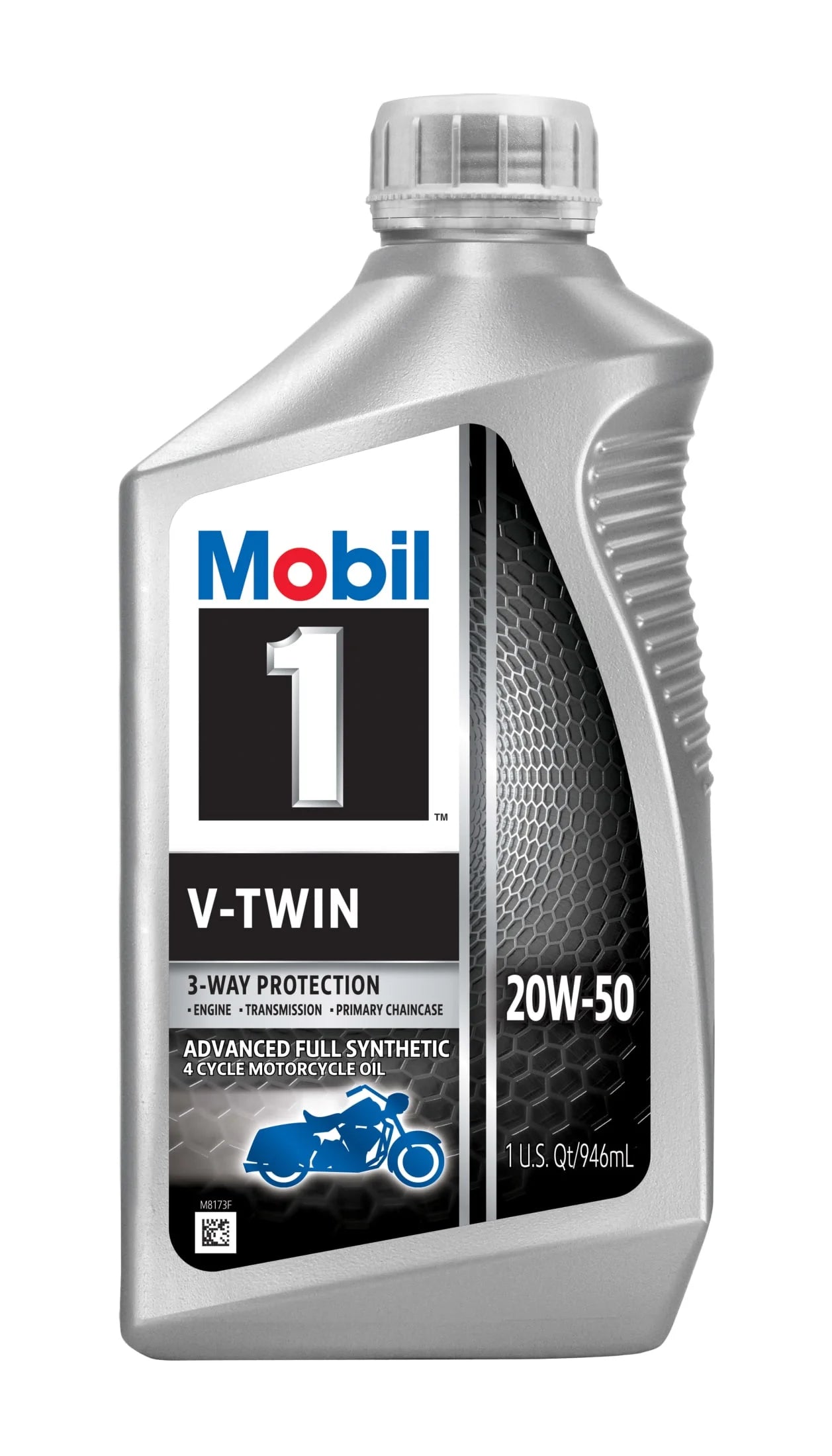 V-Twin Full Synthetic Motorcycle Oil 20W-50, 1 Quart