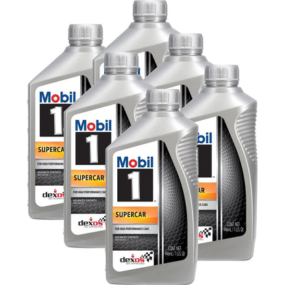 Supercar Full Synthetic Motor Oil, 5W-50, Dexos R, Case/6